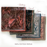 Country Garden Cotton Poplin Scarf - BLUSH 65cm