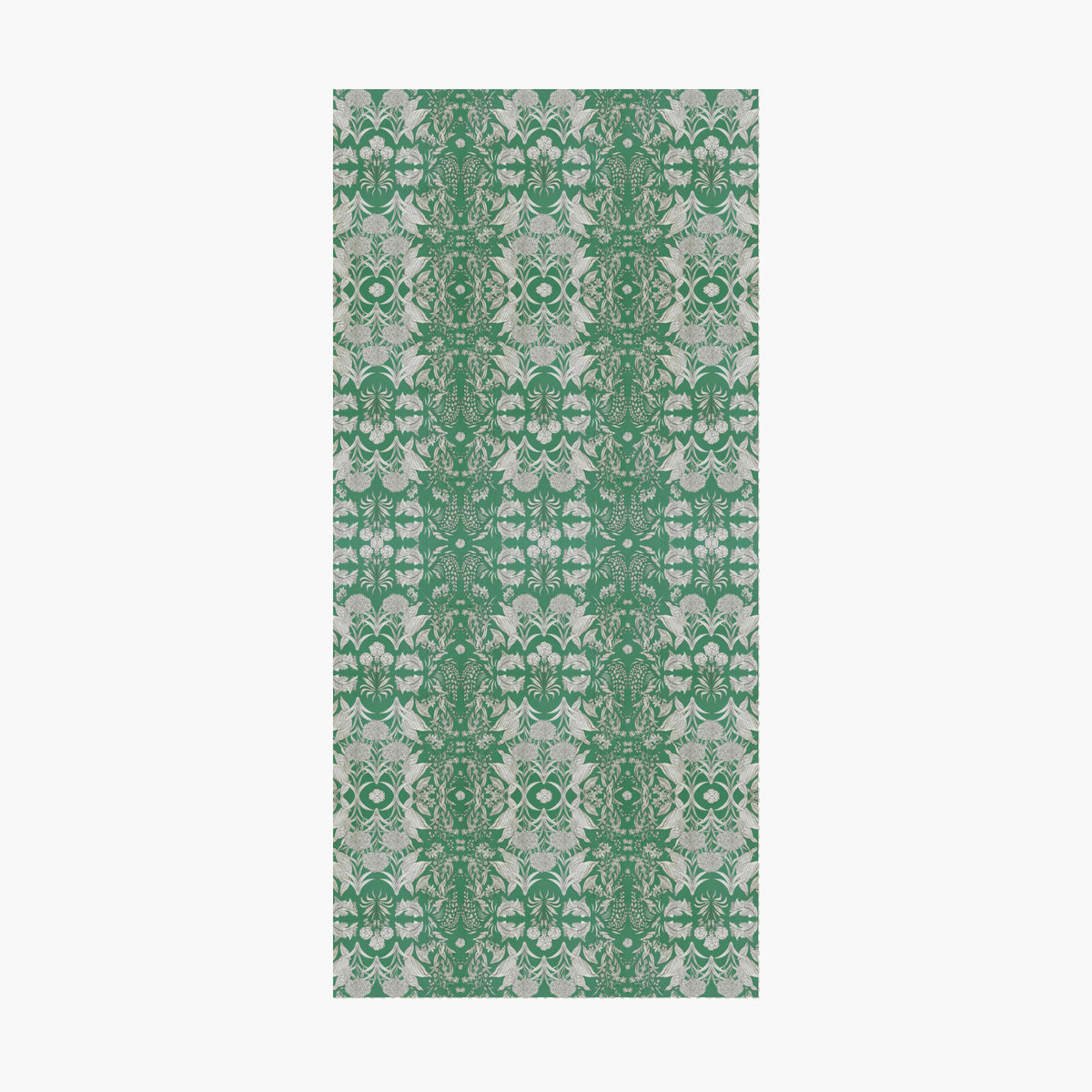 "Country Garden" Linen Tablecoth - EMERALD