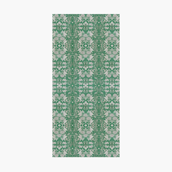 "Country Garden" Linen Tablecoth - EMERALD