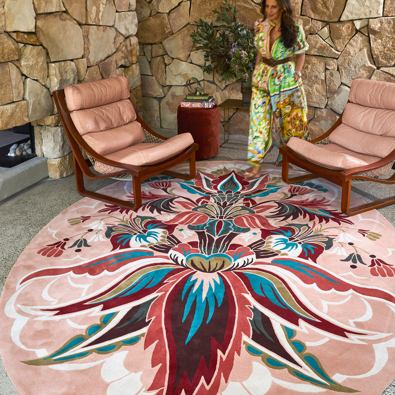 Sunset Lilies Rug