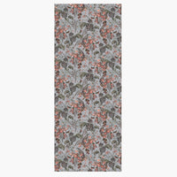 "Harvest Bloom" Linen Tablecloth - SKY BLUE