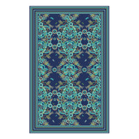 "Hummingbird Garden" Linen Tablecloth - SEA