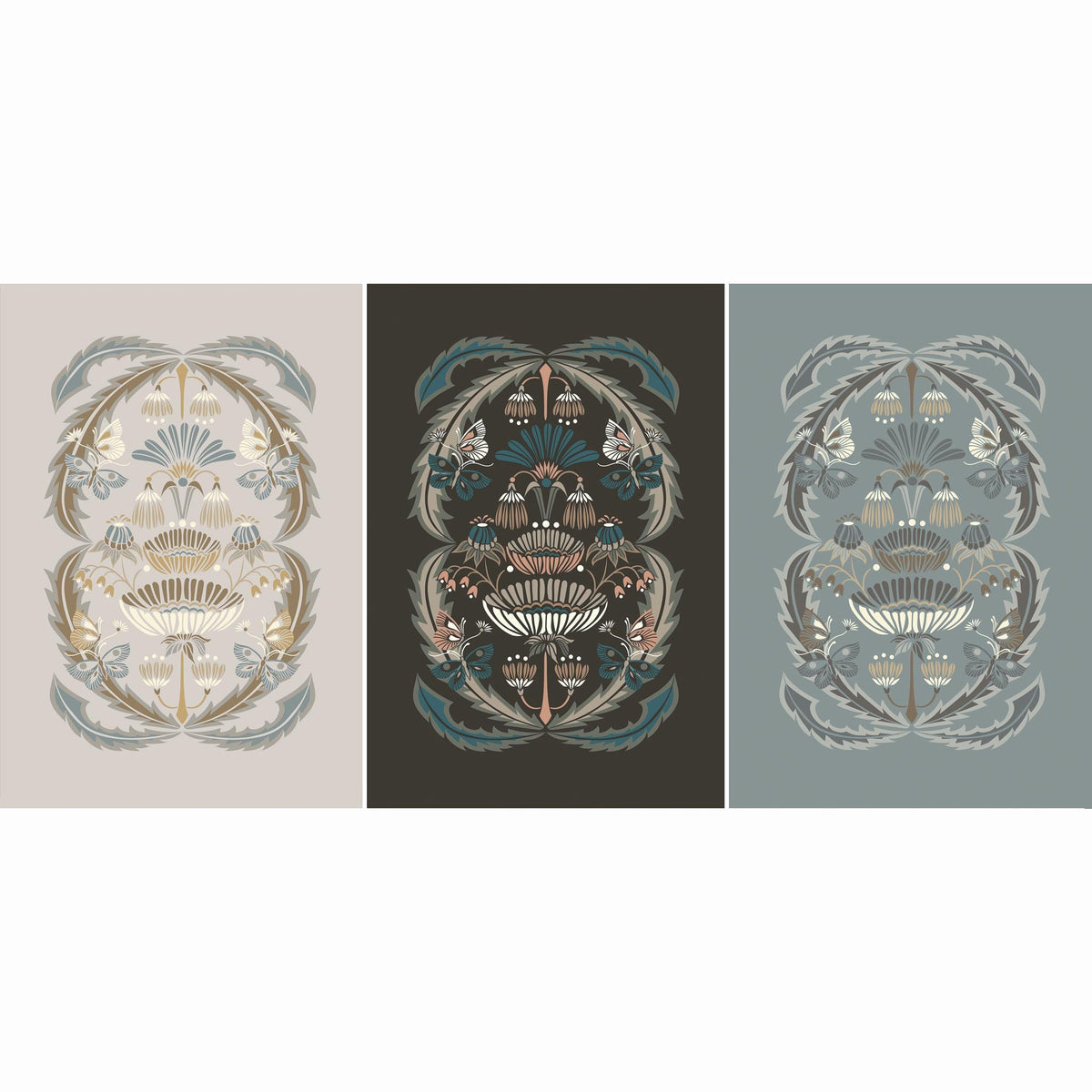 THE MAGICAL MARIPOSA TEA TOWEL SET x 3
