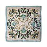 Wildflora Silk Scarf - SEA 43cm