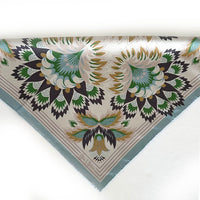 Wildflora Silk Scarf - SEA 43cm