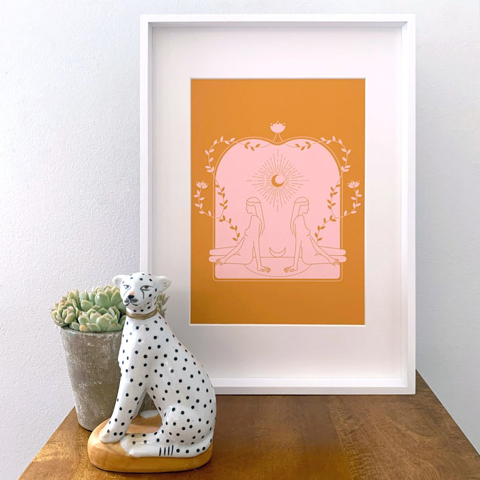 ART PRINT - LUMIERE SERIES - By the moon’s light by Seek Love Keep