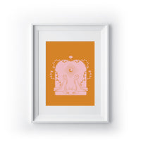 ART PRINT - LUMIERE SERIES - By the moon’s light by Seek Love Keep