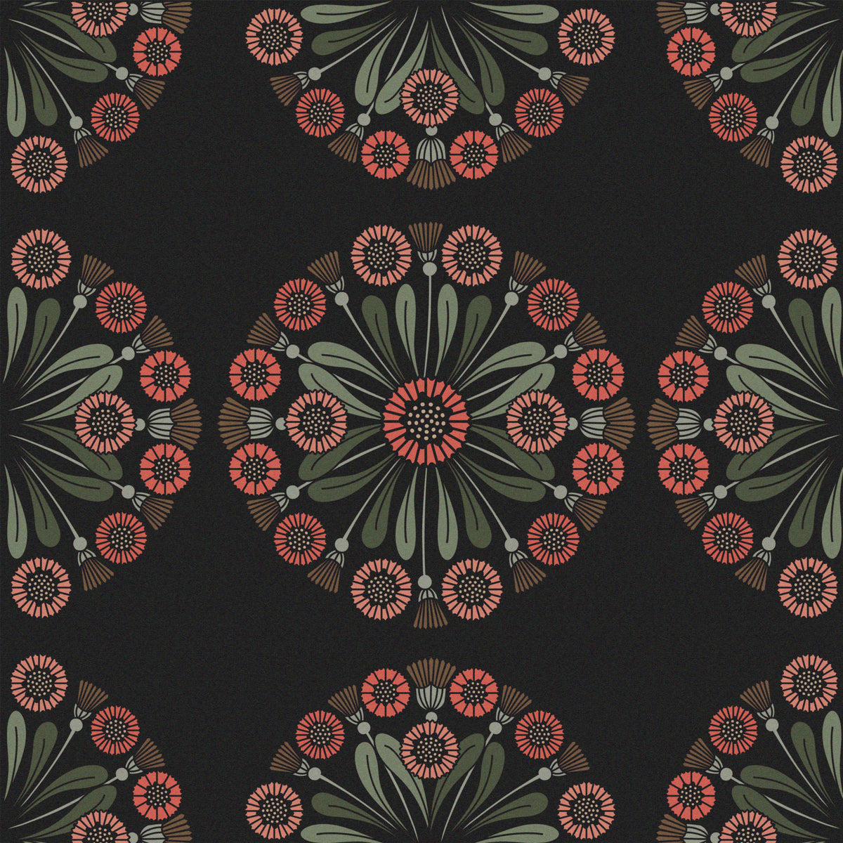 "Daisy Chain" Linen Napkins - SET OF 4