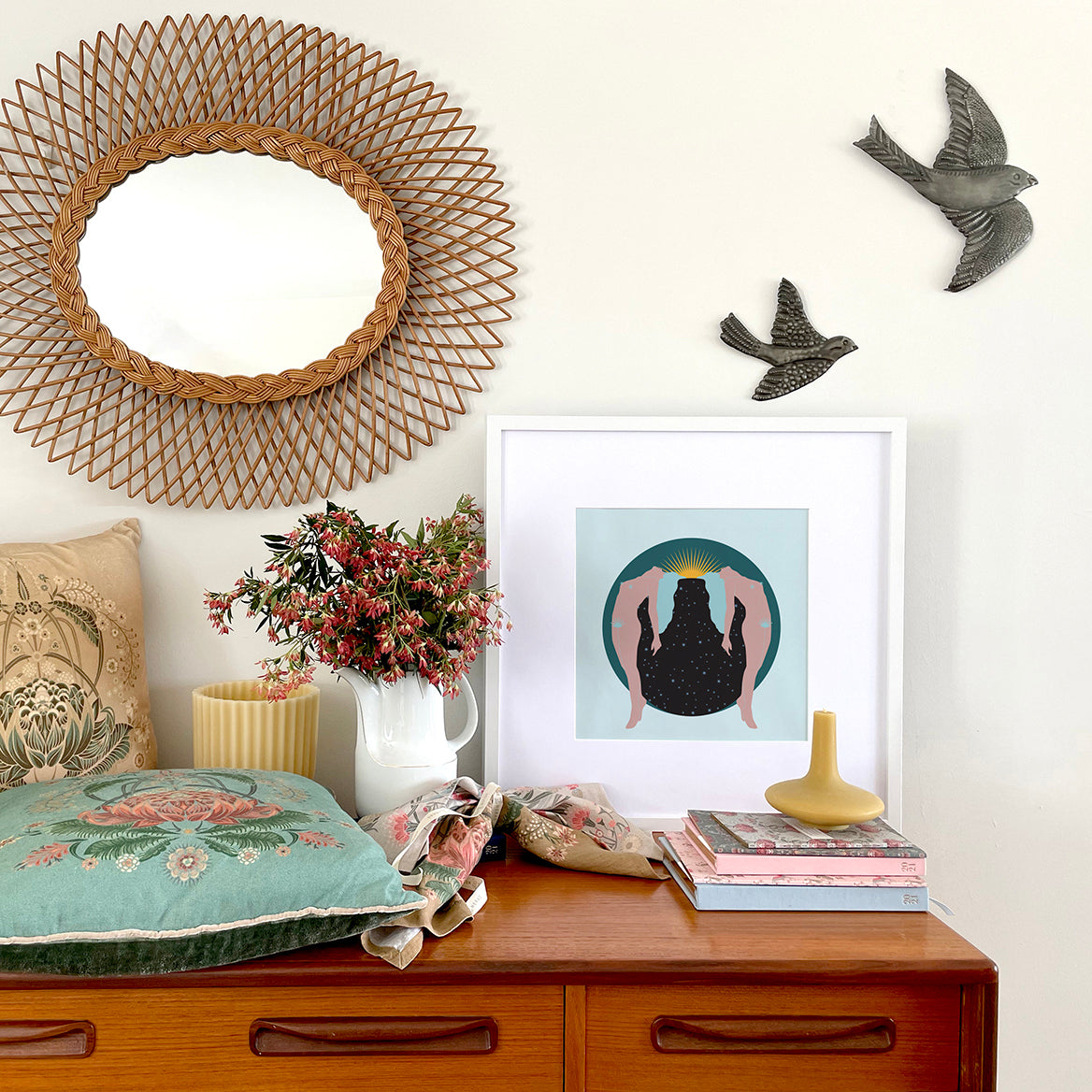 ART PRINT Bound to the Night by Seek Love Keep