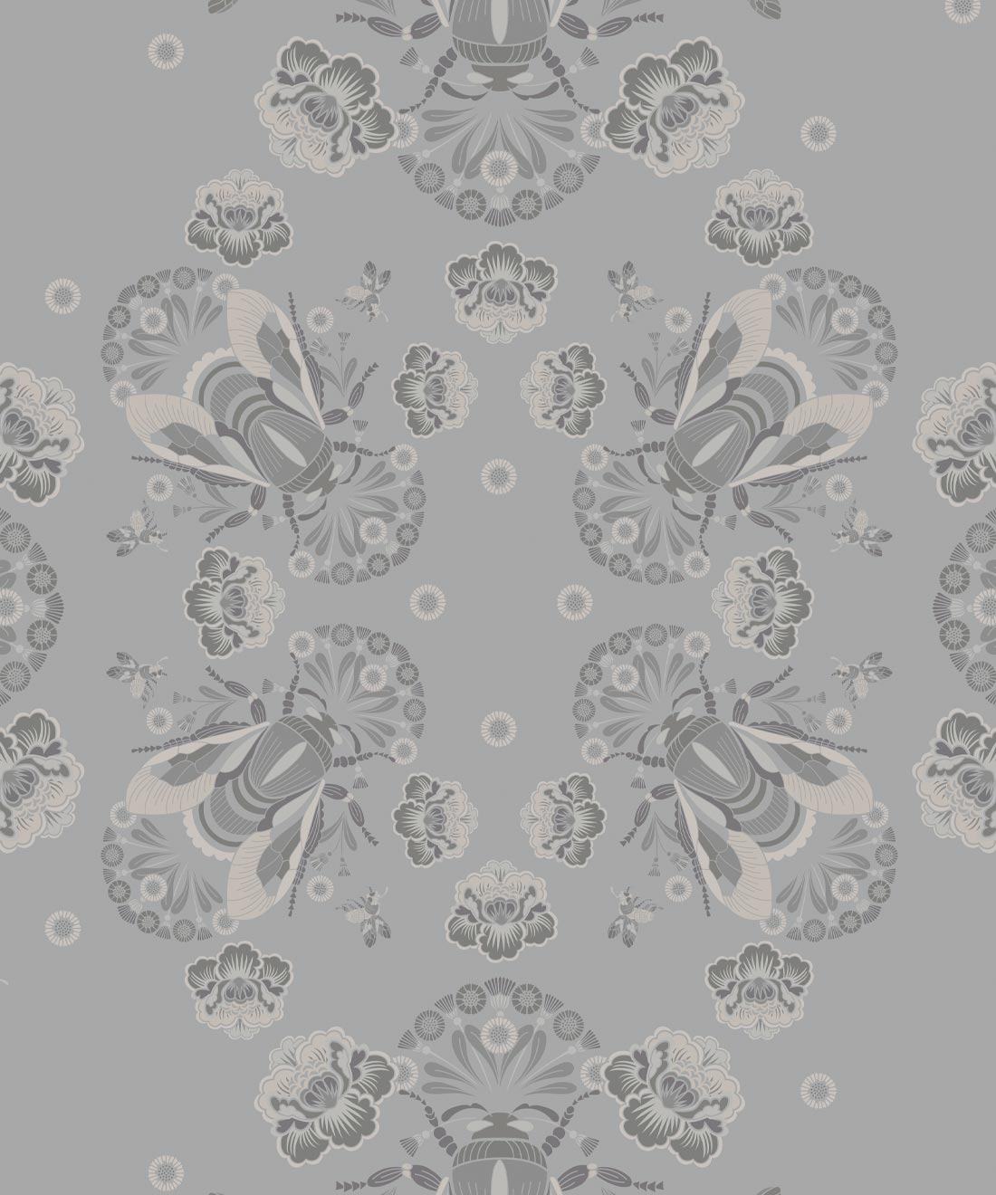 Bees Lace Wallpaper