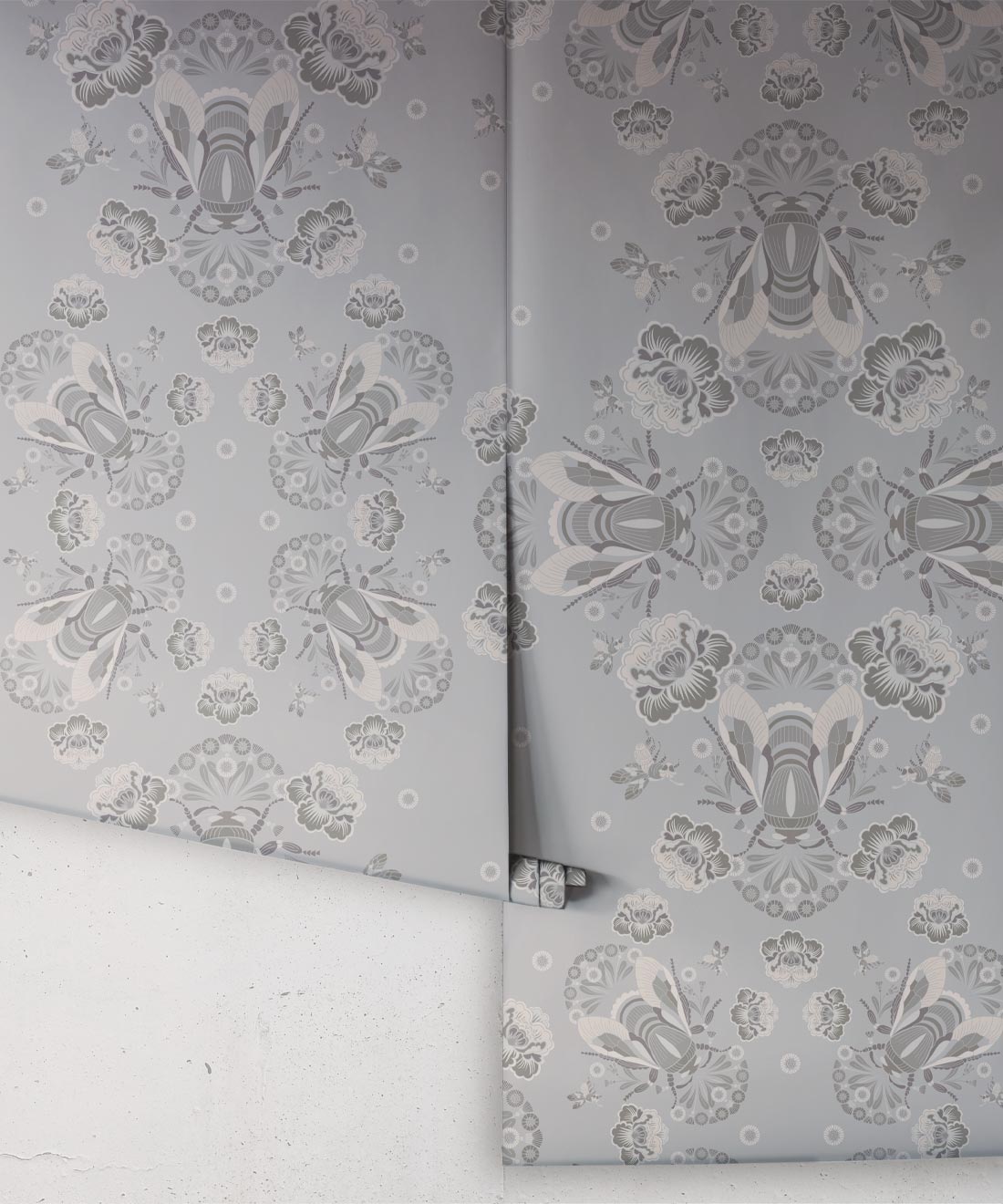 Bees Lace Wallpaper