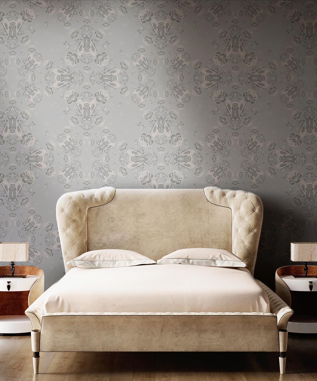 Bees Lace Wallpaper