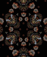 Bees Lace Wallpaper