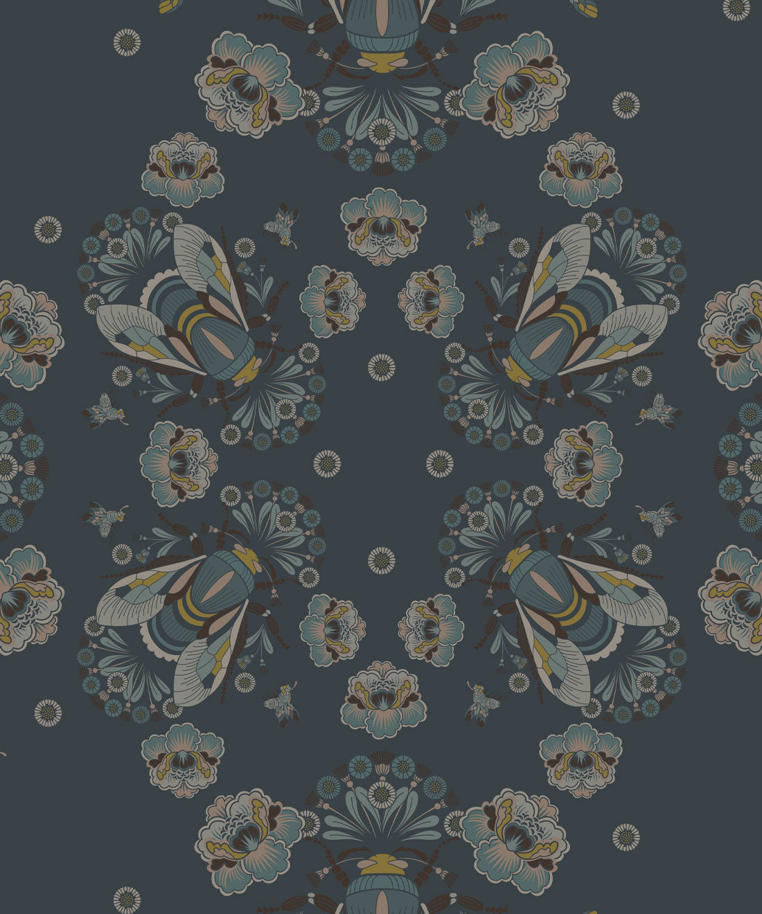 Bees Lace Wallpaper