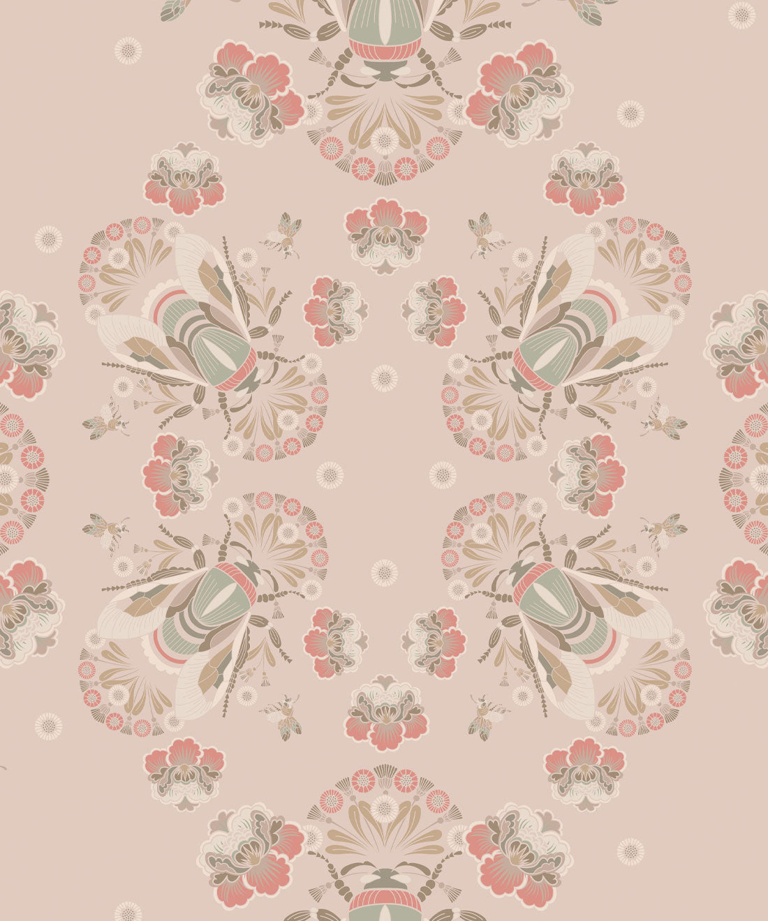 Bees Lace Wallpaper