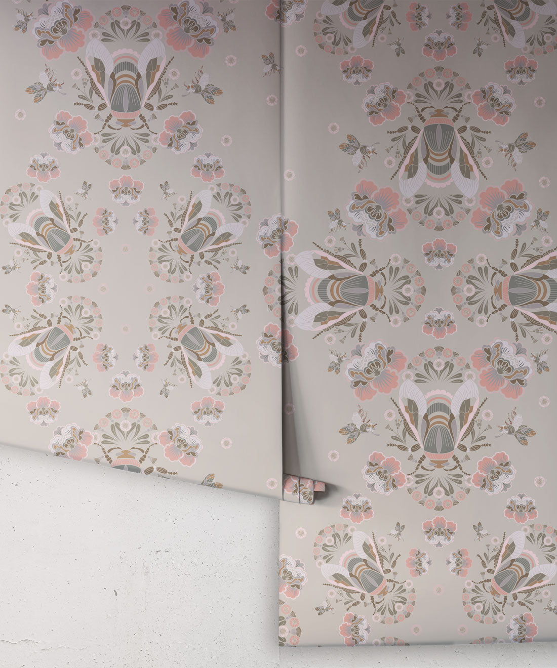 Bees Lace Wallpaper