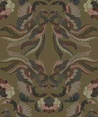 Prancing Peacocks Wallpaper