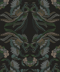 Prancing Peacocks Wallpaper