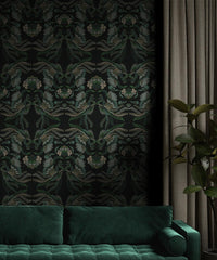 Prancing Peacocks Wallpaper