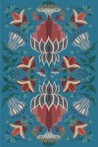 Cinnamon Bloom Rug