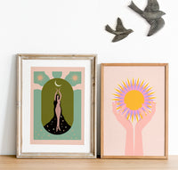 ART PRINT All the Light by Seek Love Keep