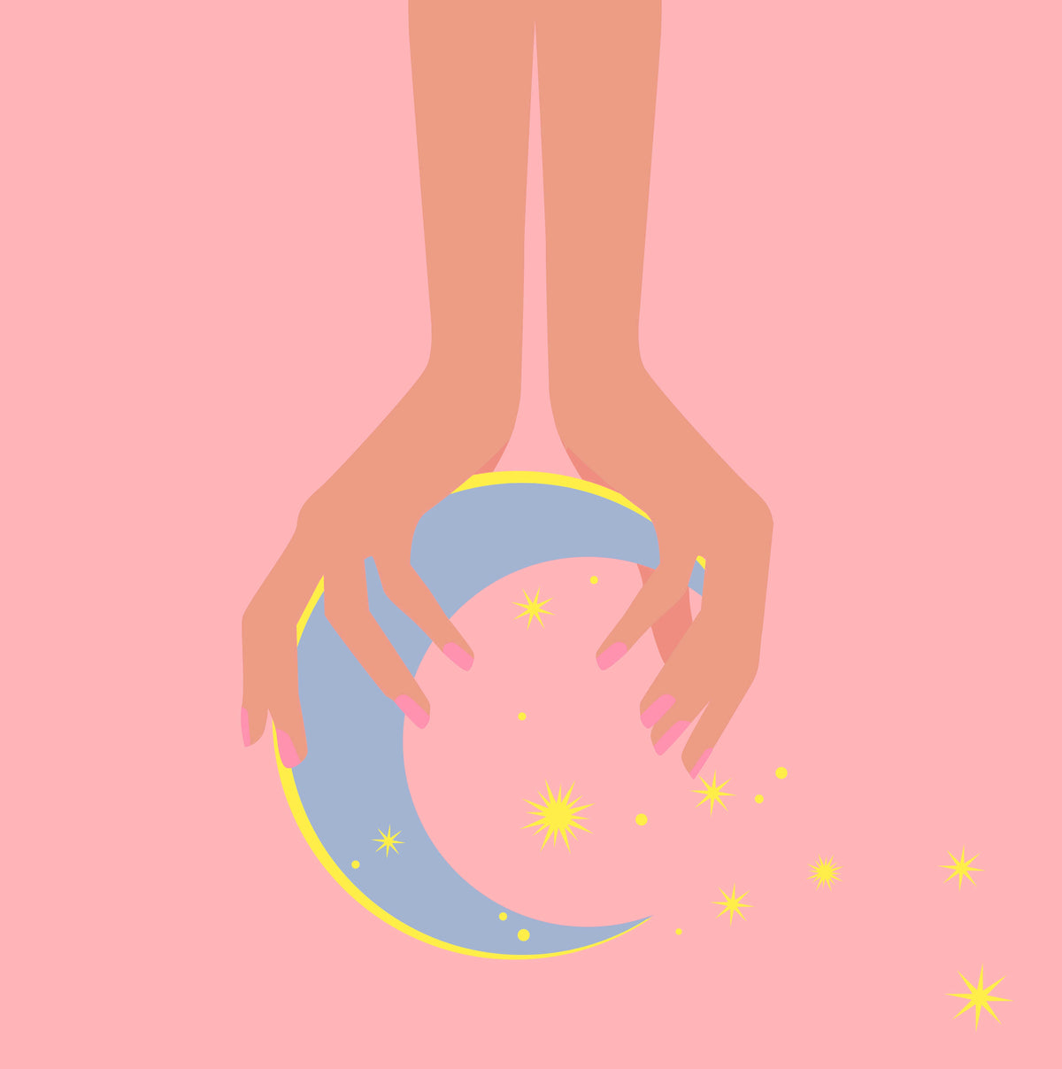ART PRINT - SUN + MOON SERIES - Moon Glow by Seek Love Keep