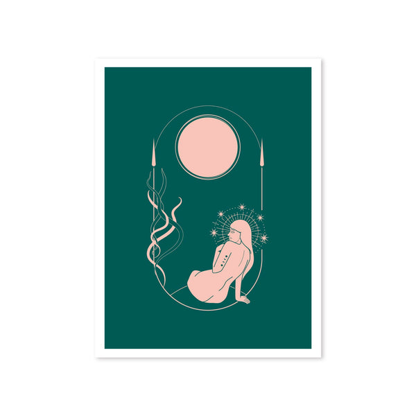 ART PRINT - LUMIERE SERIES - Midnight Moon by Seek Love Keep