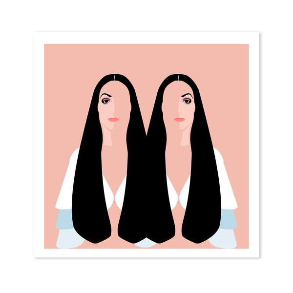 ART PRINT- ICON SERIES - 70s Queen by Seek Love Keep