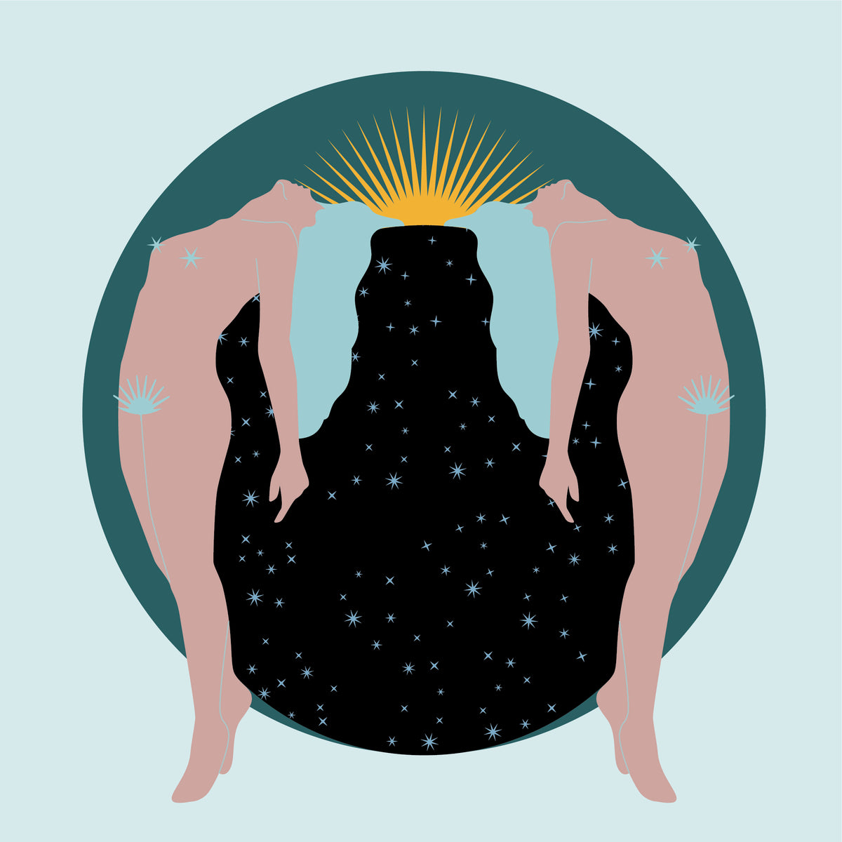 ART PRINT Bound to the Night by Seek Love Keep