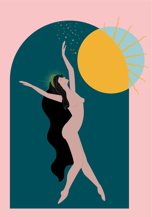 ART PRINT Sun Dance by Seek Love Keep
