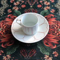 "Bush Bouquet" Linen Tablecloth - Navy
