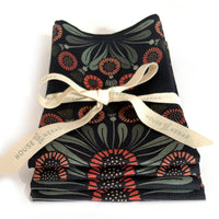 "Daisy Chain" Linen Napkins - SET OF 4