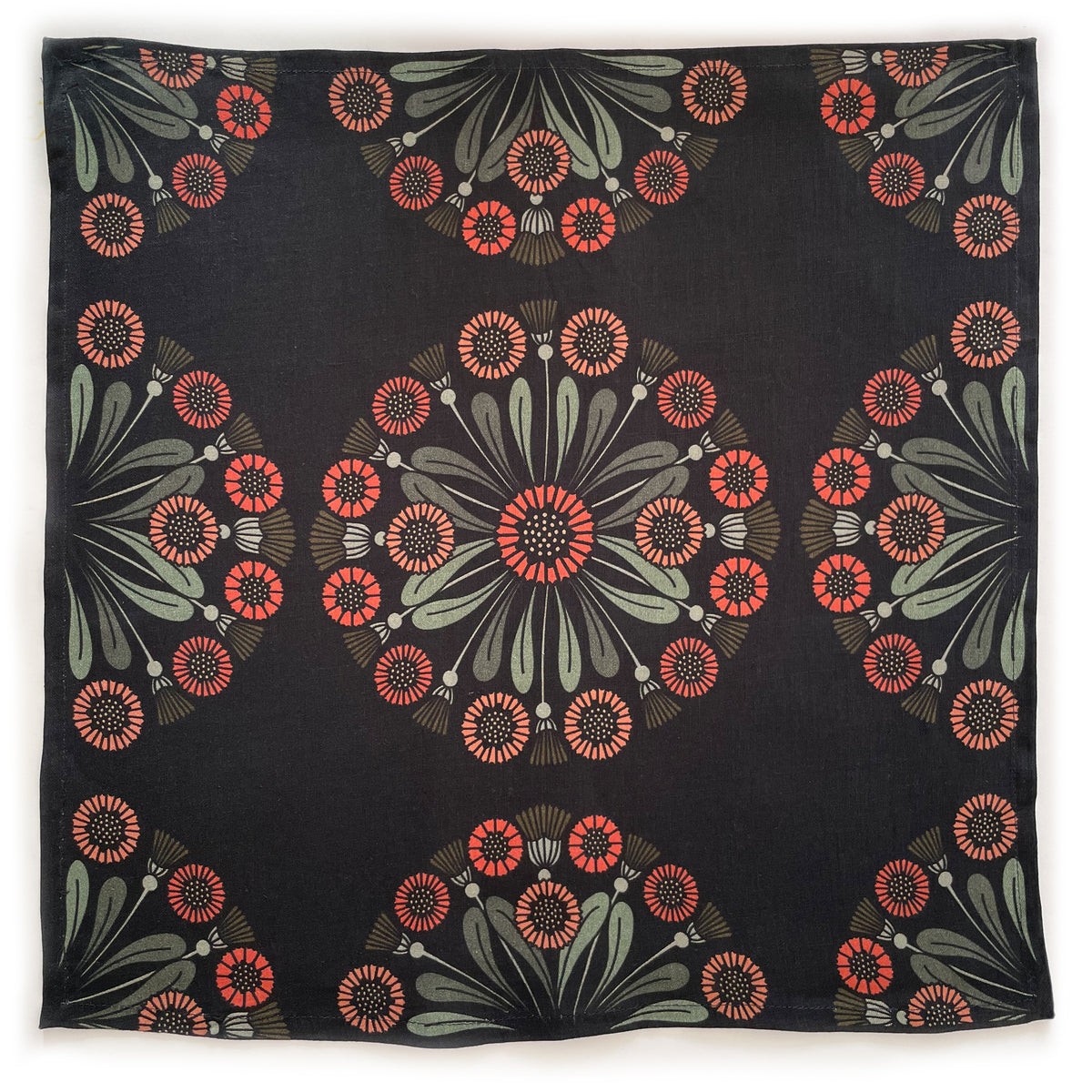 "Daisy Chain" Linen Napkins - SET OF 4