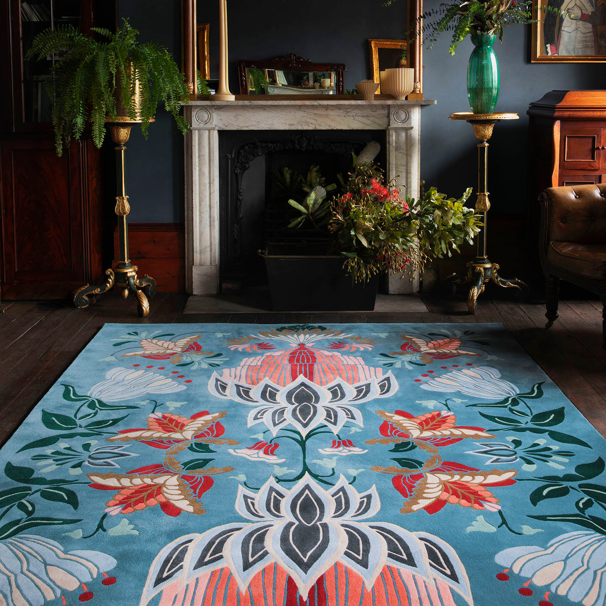 Cinnamon Bloom Rug