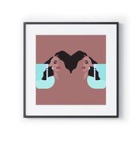 ART PRINT - ICON SERIES - Disco Queen by Seek Love Keep