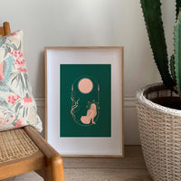ART PRINT - LUMIERE SERIES - Midnight Moon by Seek Love Keep