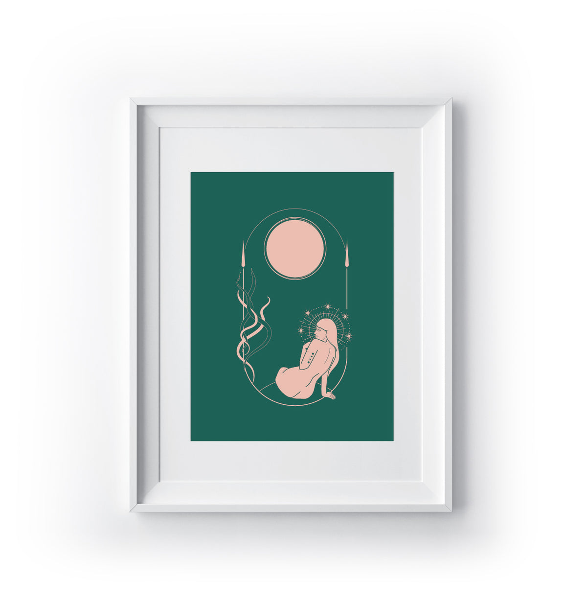 ART PRINT - LUMIERE SERIES - Midnight Moon by Seek Love Keep