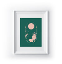 ART PRINT - LUMIERE SERIES - Midnight Moon by Seek Love Keep