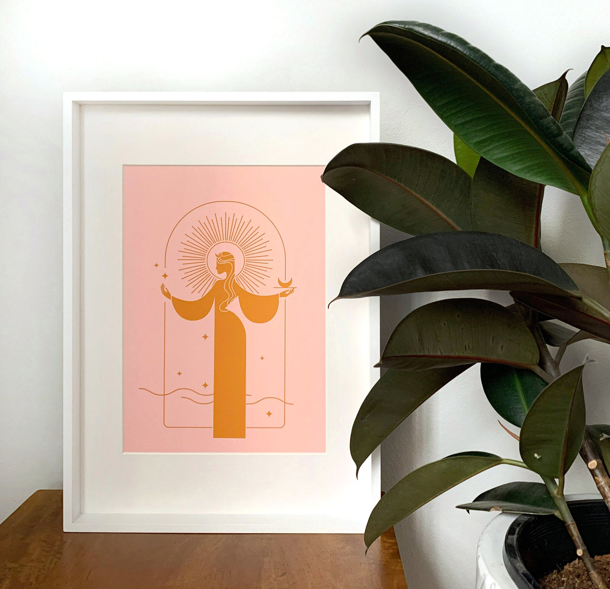 ART PRINT - LUMIERE SERIES - The Golden Beyond by Seek Love Keep