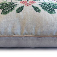 "Wattle Delight" Linen 50cm Cushion Cover - Silver